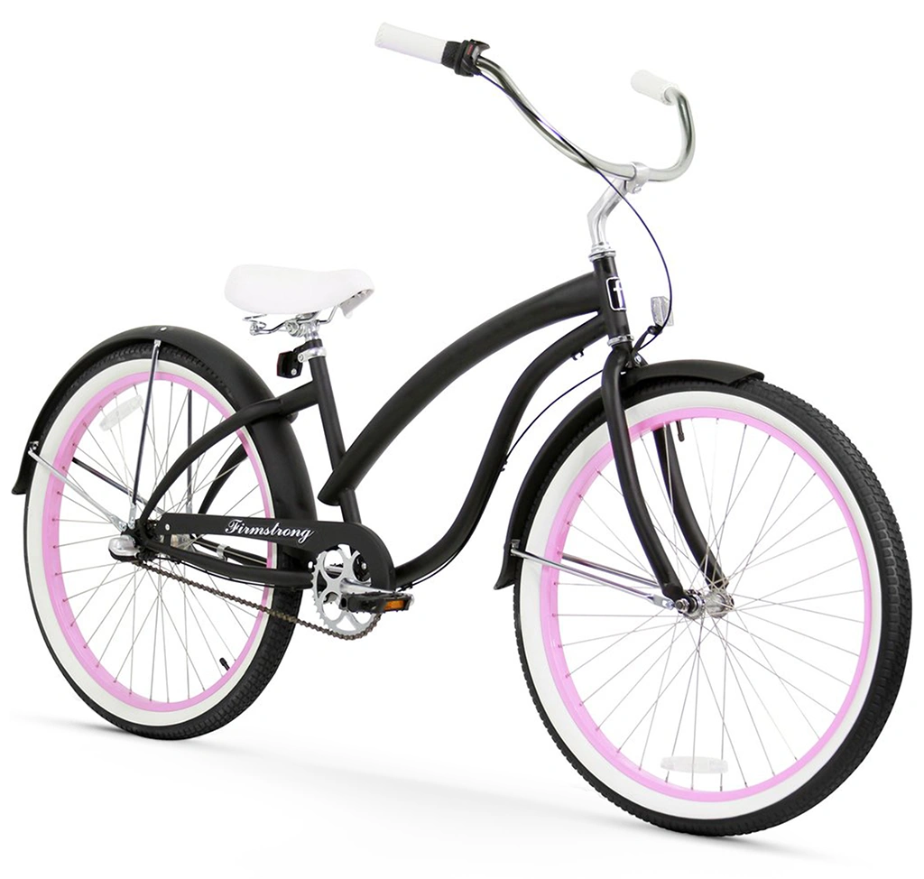 Firmstrong Bella Fashionista: 26" Rantakruiseri Naisille – Tyyliä ja vauhtia meren äärelle!